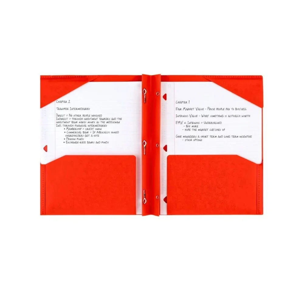 New 3 Five Star 2-Pocket Folder